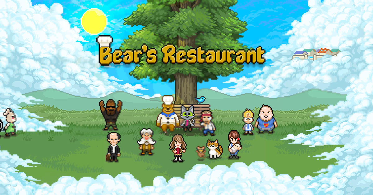 Bear's Restaurant  Jogo narrativo de restaurante no paraíso